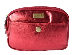 19662 FRANKA:CUIR/ROUGE//