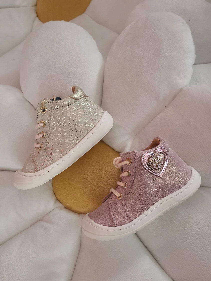 chaussures montantes GBB- hermine-flexoo coeur