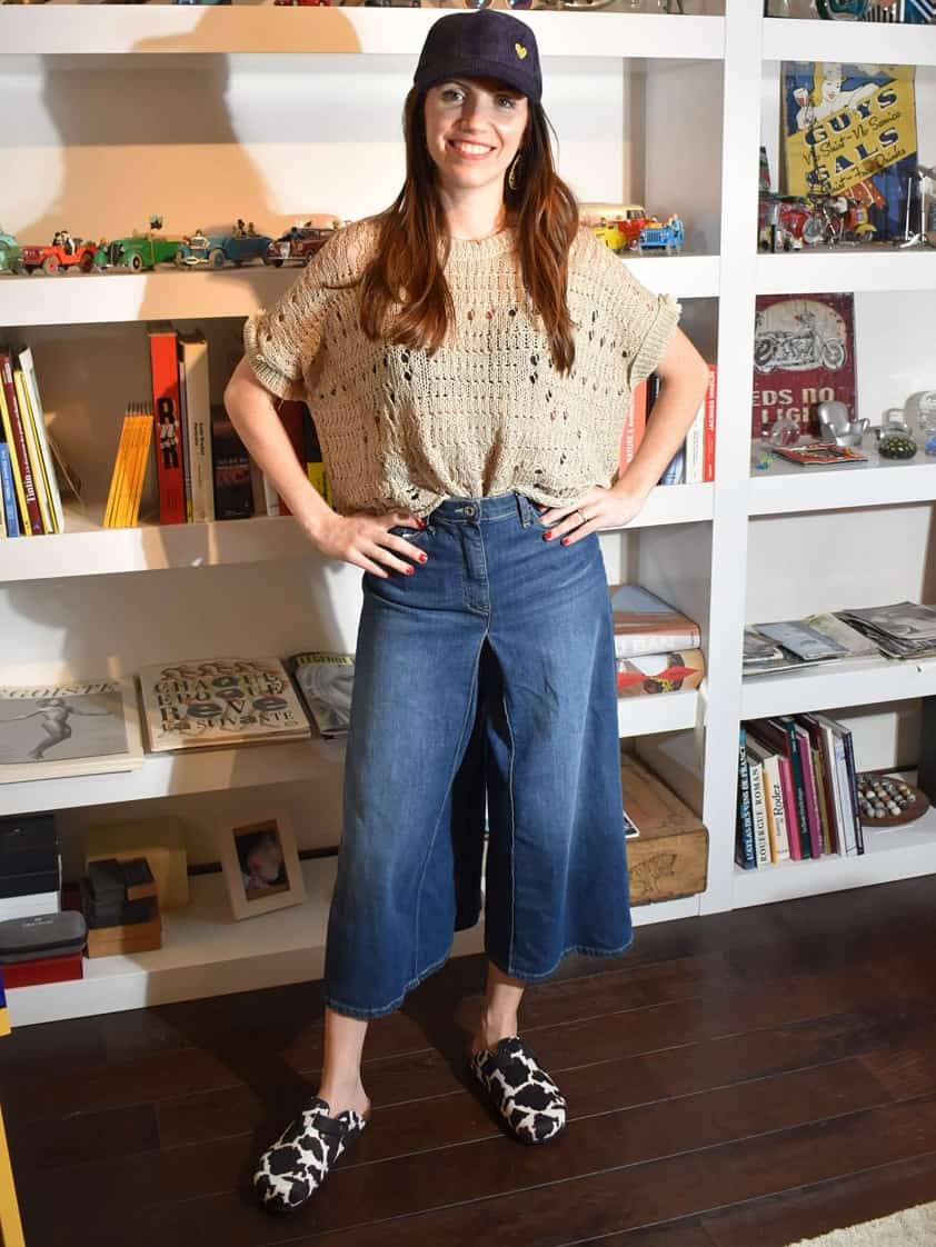 top bsb- pantalon jean please-mules vaches-maison espadrille