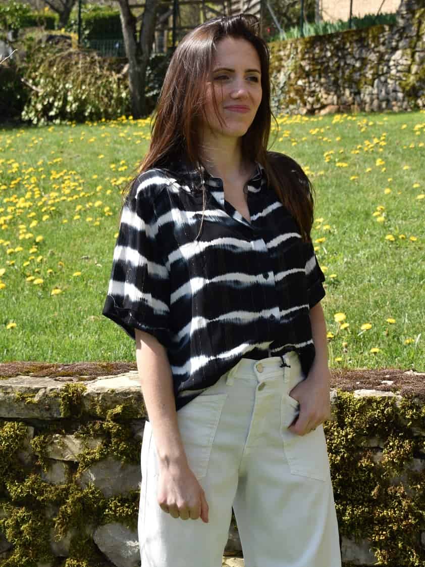 chemise tie dye-chemise freeman-pantalon large freeman-gaby linx-