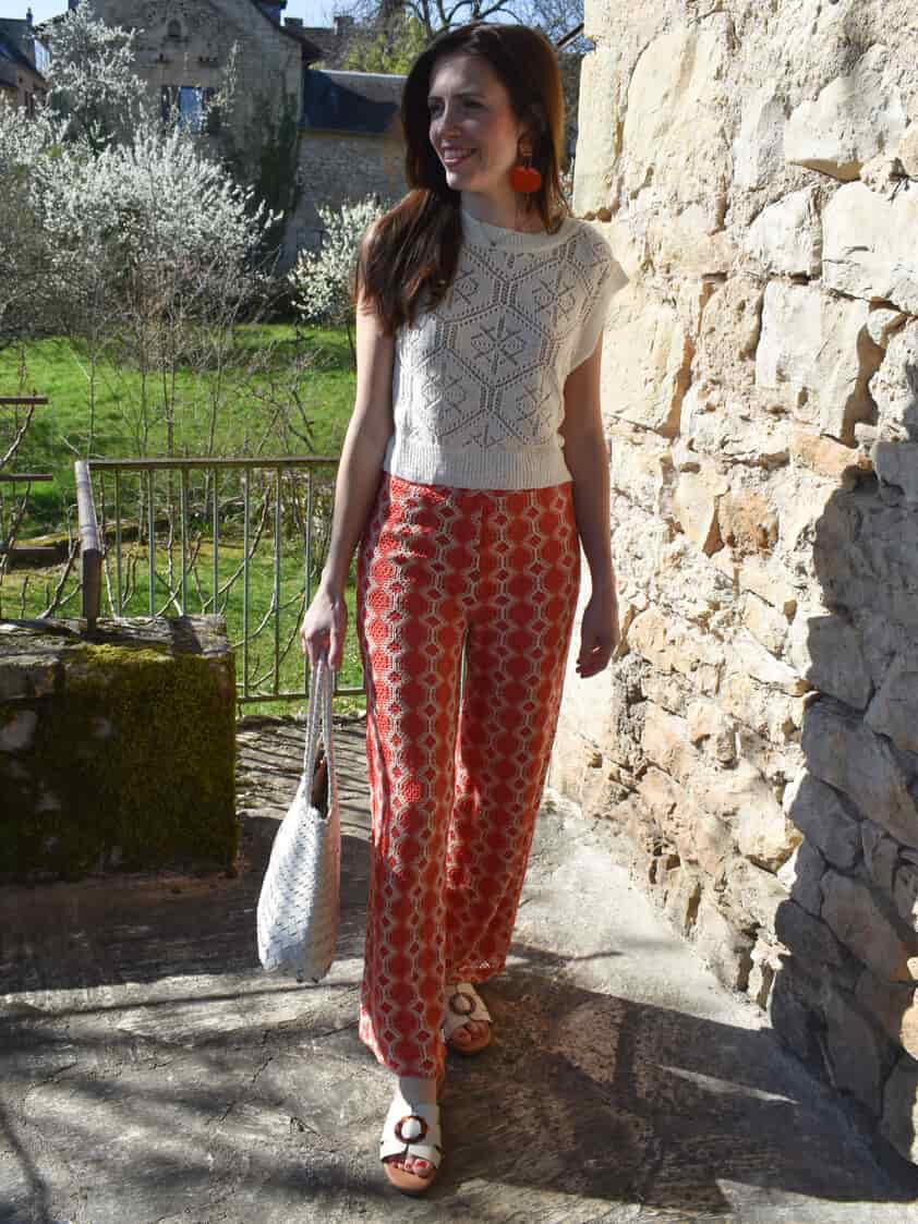 tiffosi top crochet-garcia pantalon crochet-sandra coves-sac mandoline-sac 88301