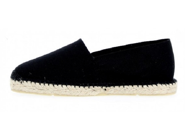 Maison espadrille garcon 400 noir