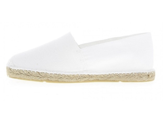 Maison espadrille homme 400 blanc