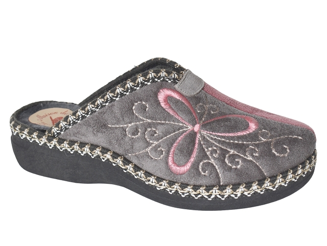 Maison espadrille femme 4205 rose et violet