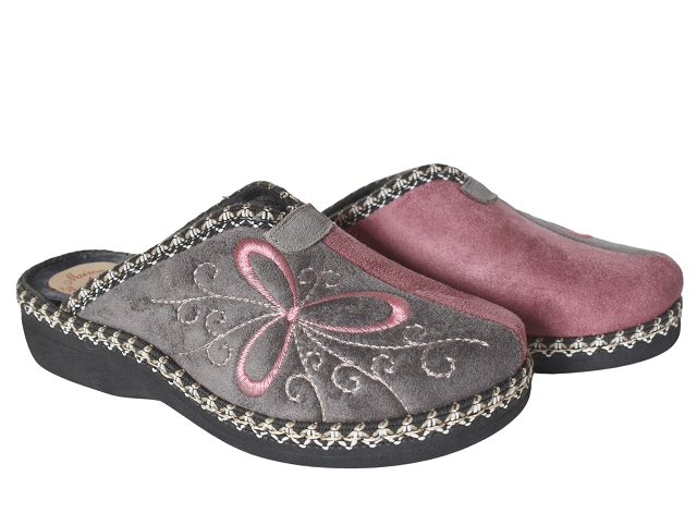 Maison espadrille femme 4205 rose et violet4693604_3