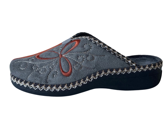 Maison espadrille femme 4205 jaune et orange4693605_2