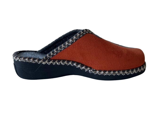 Maison espadrille femme 4205 jaune et orange4693605_3