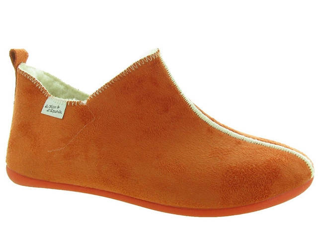 Maison espadrille femme 6030.6 jaune et orange