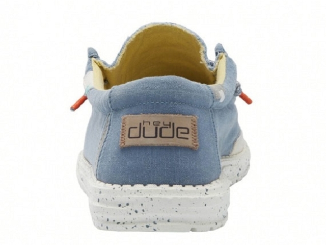 Dude drooth homme wally washed bleu5921603_5