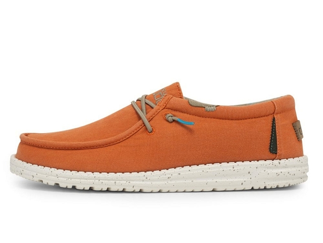 Dude homme wally washed jaune et orange5921605_2