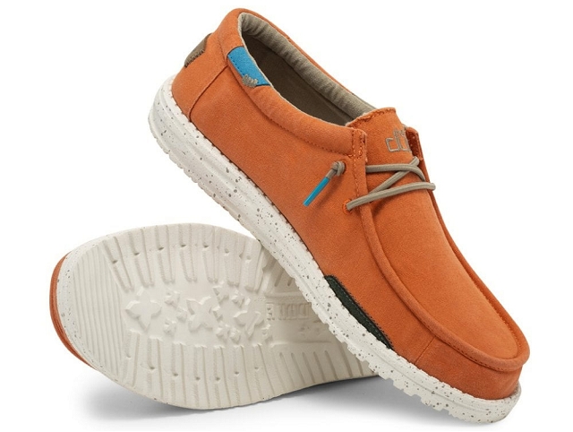 Dude homme wally washed jaune et orange5921605_3