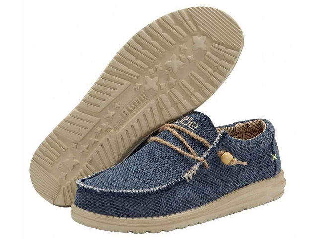 Dude homme wally natural bleu5921803_3