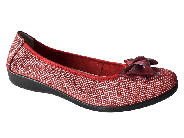 Inea femme retro rouge