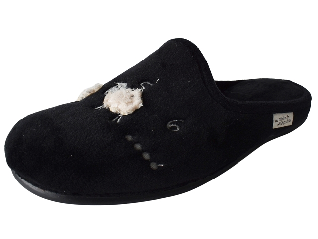 Maison espadrille femme 9011 noir