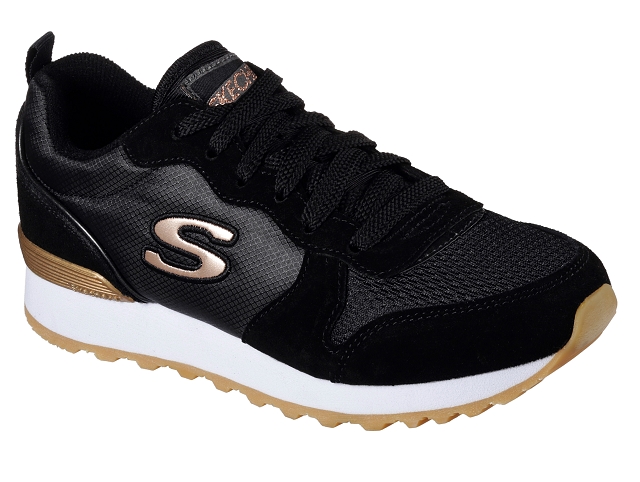 Skechers femme 111 . og 85 gold n gurl noir