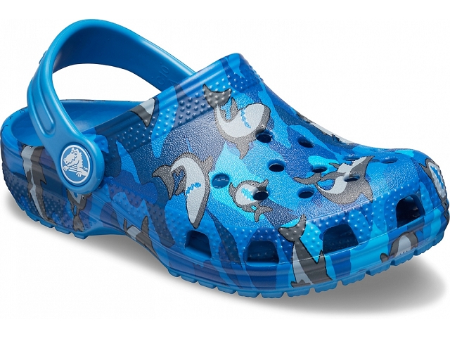 Crocs europe divers 206147 classic shark clog bleu5984401_2