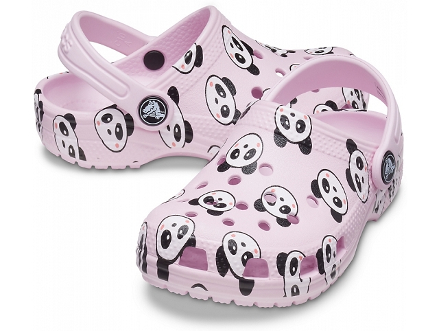 Crocs europe divers 206999 classic panda print rose et violet