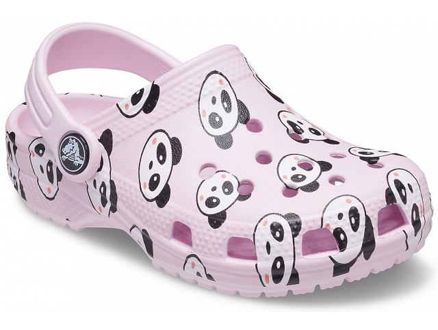 Crocs europe divers 206999 classic panda print rose et violet5984501_2