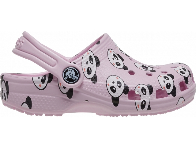 Crocs europe divers 206999 classic panda print rose et violet5984501_3