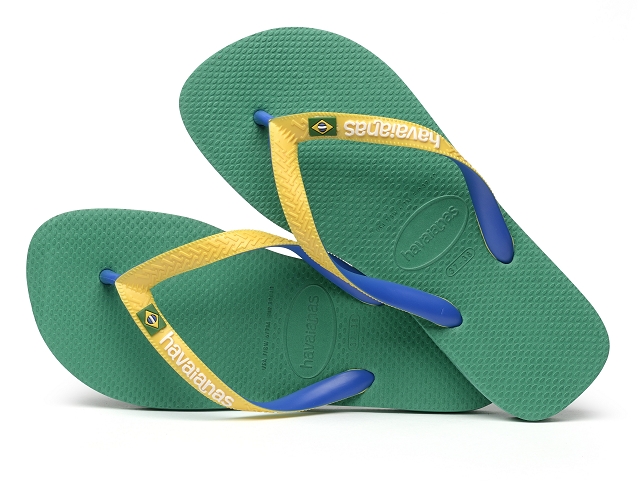 Havaianas garcon 4123206 . brasil mix vert5999201_3