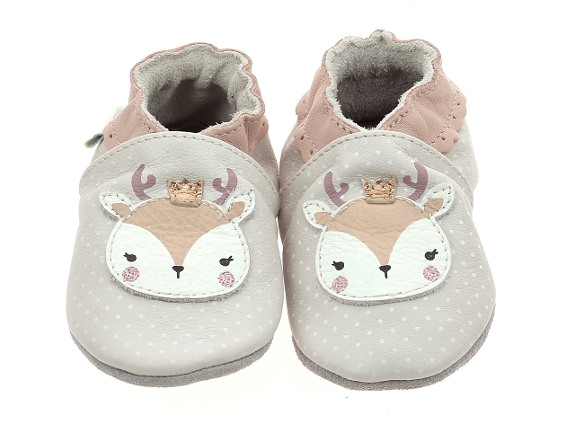 Robeez bebe fancy snow beige