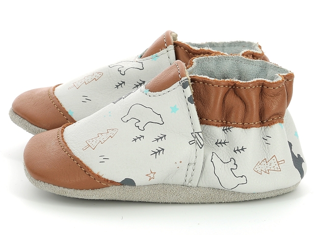 Robeez bebe wintering bear marron6012801_3