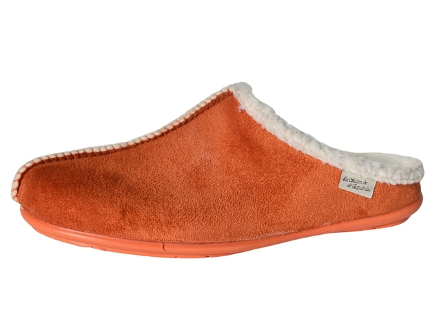 Maison espadrille femme 9009 jaune et orange