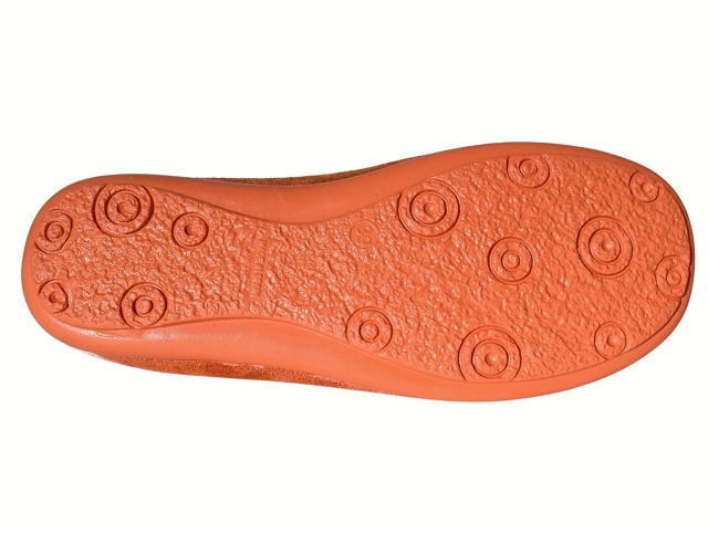 Maison espadrille femme 9009 jaune et orange6039204_4