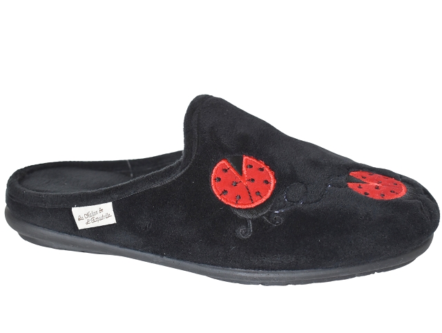 Maison espadrille femme 9012 noir