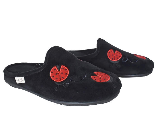Maison espadrille femme 9012 noir6039301_3