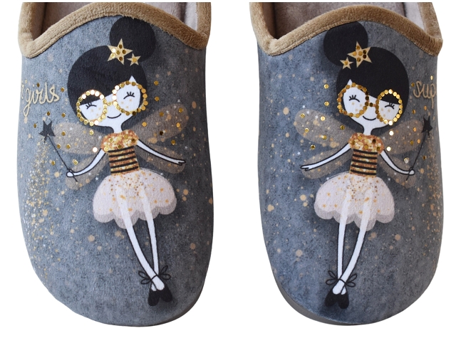 Maison espadrille femme 9020 gris6039701_3
