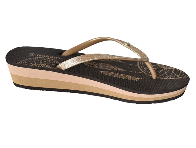 Isotoner femme 94163 marron6042701_2
