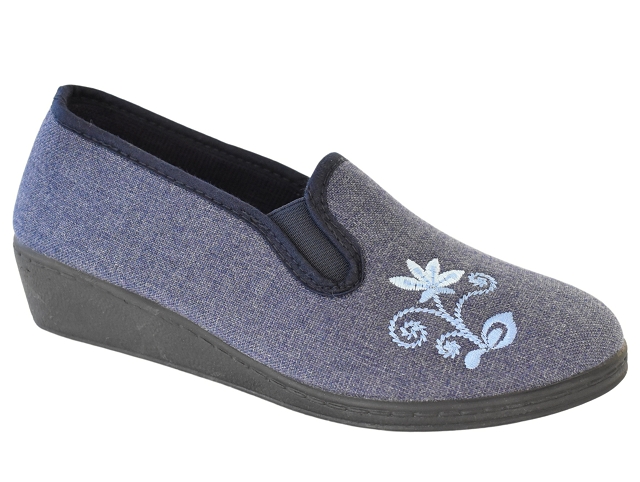 Gante femme sandy bleu