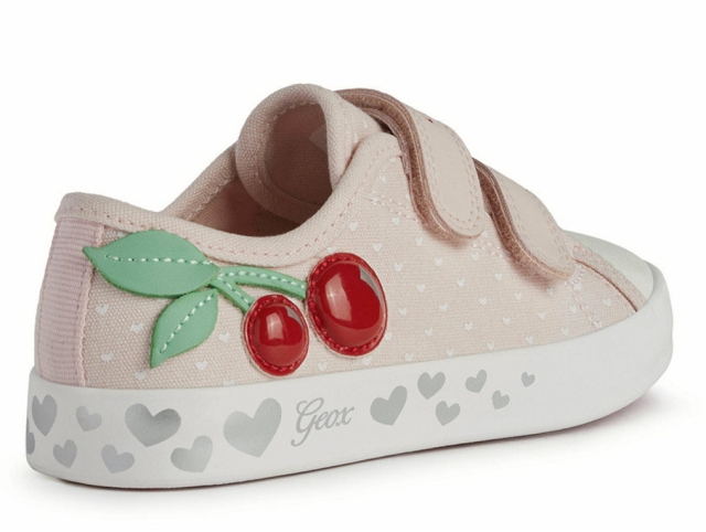 Geox bebe j ciak . j2504a rose et violet6051902_4