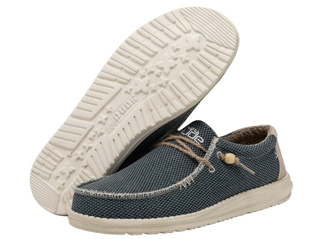 Dude drooth homme wally braided bleu6064302_2