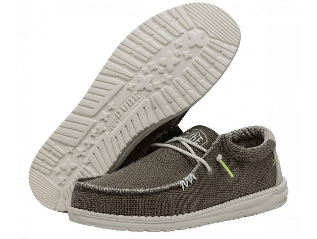 Dude homme wally braided vert6064307_2