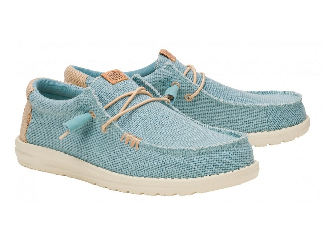 Dude homme wally braided bleu