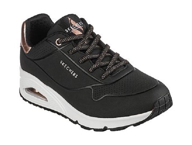Skechers femme uno shimmer away . 155196 noir