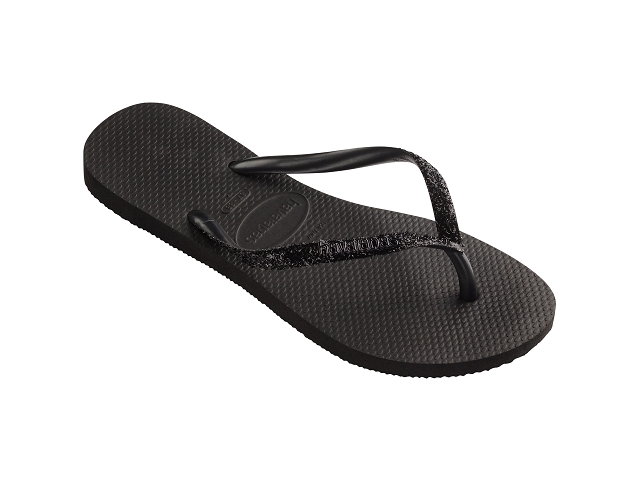 Havaianas fille glitterii noir