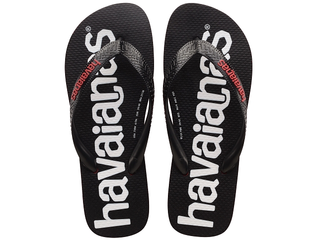 Havaianas homme 4145741 . top logomania 2 noir6080201_3