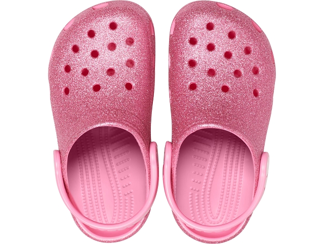 Crocs europe divers 206993 . classic glitter clog rose et violet6090401_4