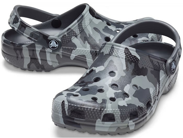 Crocs europe divers 206454 . classic printed camo noir