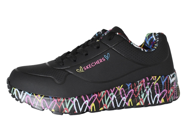 Skechers fille uno lite . love . 314976l noir