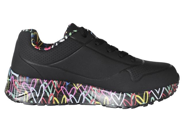 Skechers fille uno lite . love . 314976l noir6092001_2