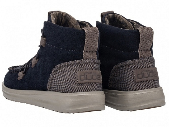 Dude femme eloise grip suede bleu6108201_3