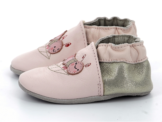 Robeez bebe krunchy rose et violet6109301_4