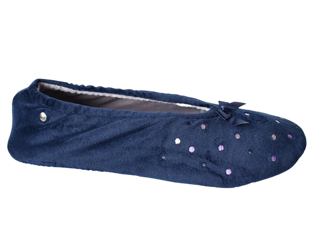 Isotoner femme 97344 bleu