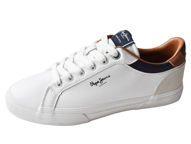 Pepe jeans footwear homme kenton court . pms30839 blanc