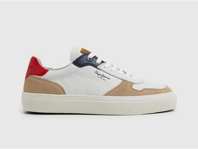 Pepe jeans footwear homme yogi street 3.0 . pms30929 blanc