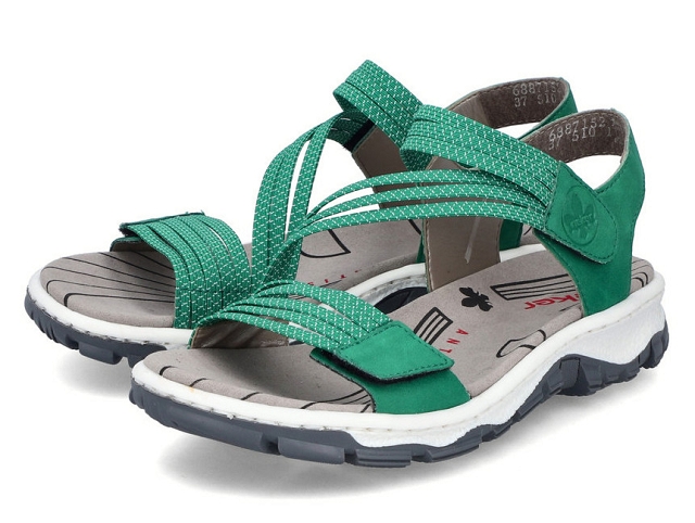Rieker femme 68871 vert6225403_4